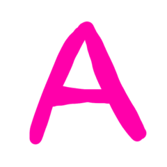 Handwritten simple alphabet,number