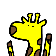 giraffe sticker. very very useful.