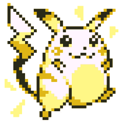 Pokémon Pixel Artwork And Sounds Line Stickers Line