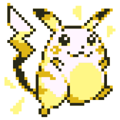 Pokémon有聲遊戲點陣貼圖 Pokémon有聲遊戲點陣貼圖 LINE商品圖片