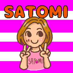 SATOMI-chan Stickers