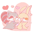 LOVE!Raccoon&Rabbit7