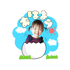 Yua's sticker.
