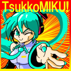 HATSUNE MIKU Tsukkomi Stickers