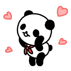 a cute panda : hongshi