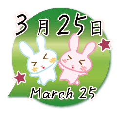 Rabbit March 25