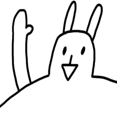 Full of emotion Marshmallow Rabbit