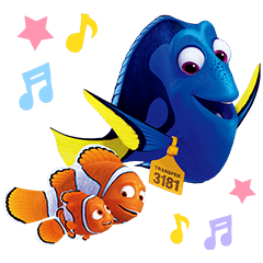 Stiker Finding Dory