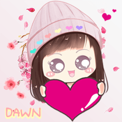 【Dawn】日常生活，專用貼圖-Q版♥♥