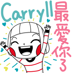 Carryll's sticker