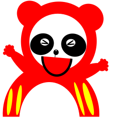 Red Panda Tumbling Doll