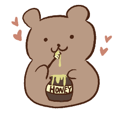 Bear "Knuckle zack" Sticker 2
