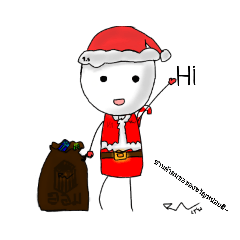 Santa The Stick and Rain V.1