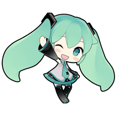  Hatsune  Miku  LINE  Stickers LINE  STORE