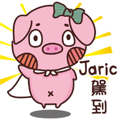 Coco Pig -Name stickers -jaric