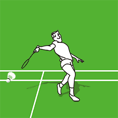 Badminton / Image training (coach)