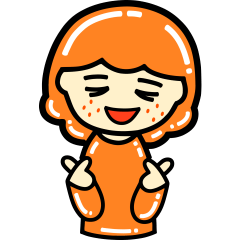 Orange Mikan Girl