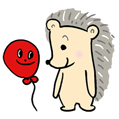 Hedgehog and Balloon 2