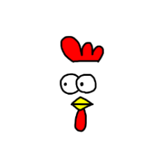 very cute chicken.Yeah.