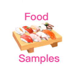 Japan food samples