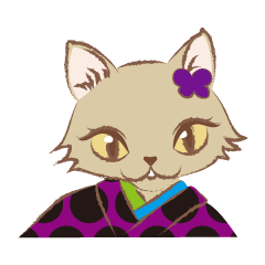 NEW Kimono cat girls