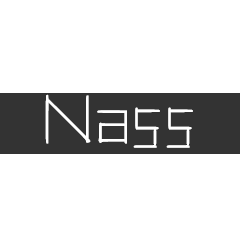 Nass公式 字幕風スタンプ