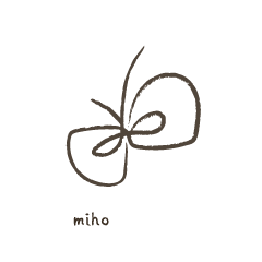 Natural handwriting miho