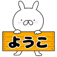 無駄に使える【ようこ】専用うさぎ