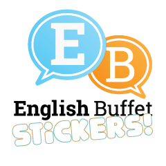 English Buffet Staff Stickers