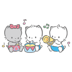 ニャニィニュニェニョン ちょびっと動く Line スタンプ Line Store ニャニィニュニェニョン ちょびっと動く Line スタンプ Line Store