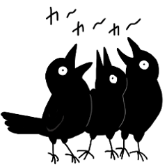 Caw Sticker