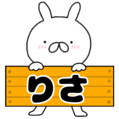 無駄に使える【りさ】専用うさぎ