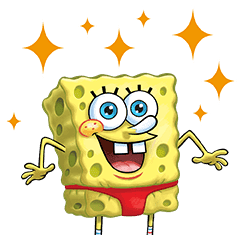 Spongebob Squarepants Vacation Line Stickers Line Store