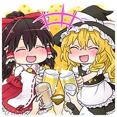 Touhou Project Character Stickers Line Stickers Line Store