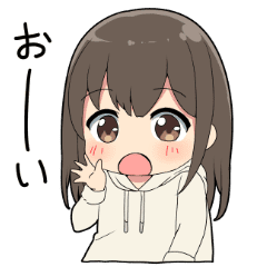 Parka Girls2 Line Stickers Line Store