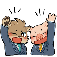 犬でもサラリーマン Line スタンプ Line Store