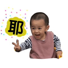 元寶 在搞怪