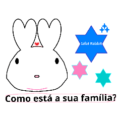Portuguese Brazil love rabbit