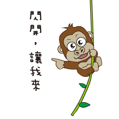 Funny little monkey