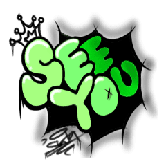 Graffiti Art Sticker Line Stickers Line Store