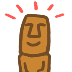 Moai in Easter Island