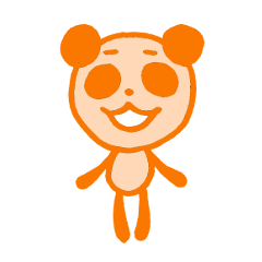 Orange orange panda