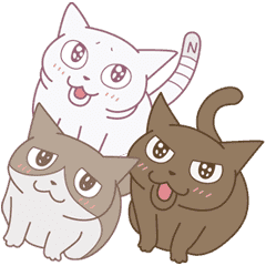 Anime Kuruneko Stiker Line Line Store