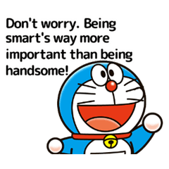 Doraemon Bergerak dengan Kata Mutiara