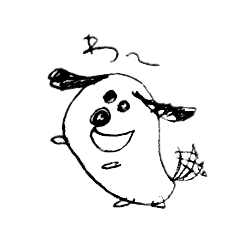 しろいぬゆるいぬ