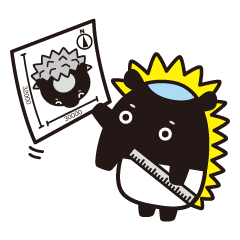 BAKUHARI-KUN stamp for event-workers