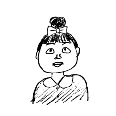 お団子ヘアのあさみちゃんスタンプ Line スタンプ Line Store