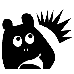Black Hippopotamus KABA noisy Japanese