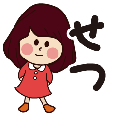 setsu girl everyday sticker