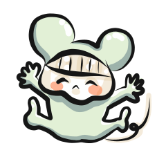 あかるいねずみ。